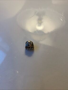 Silver shell with gold starfish clasp